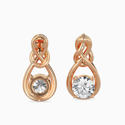 Carol Diamond Stud Earrings