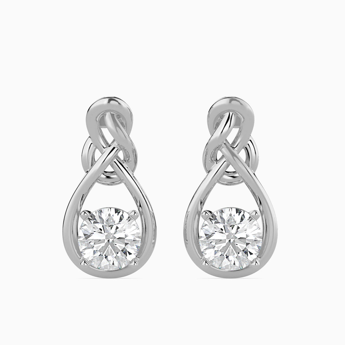 Carol Diamond Stud Earrings