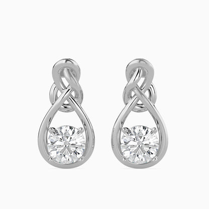 Carol Diamond Stud Earrings