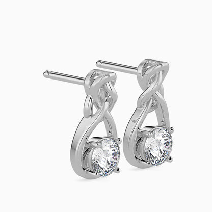 Carol Diamond Stud Earrings