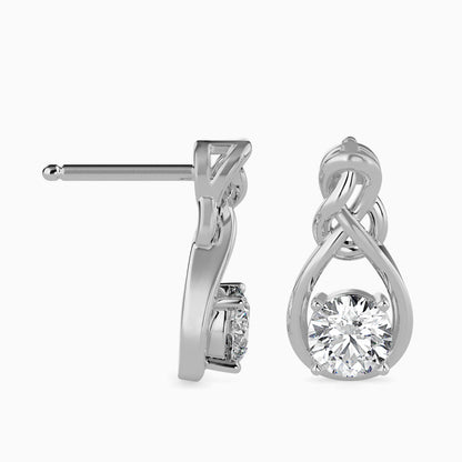 Carol Diamond Stud Earrings