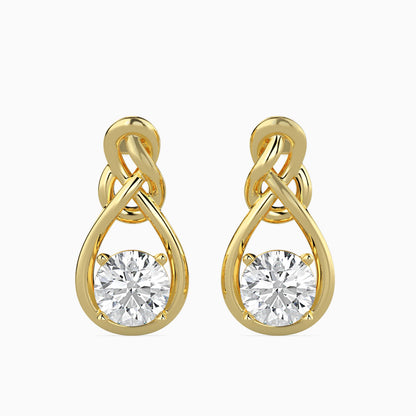 Carol Diamond Stud Earrings