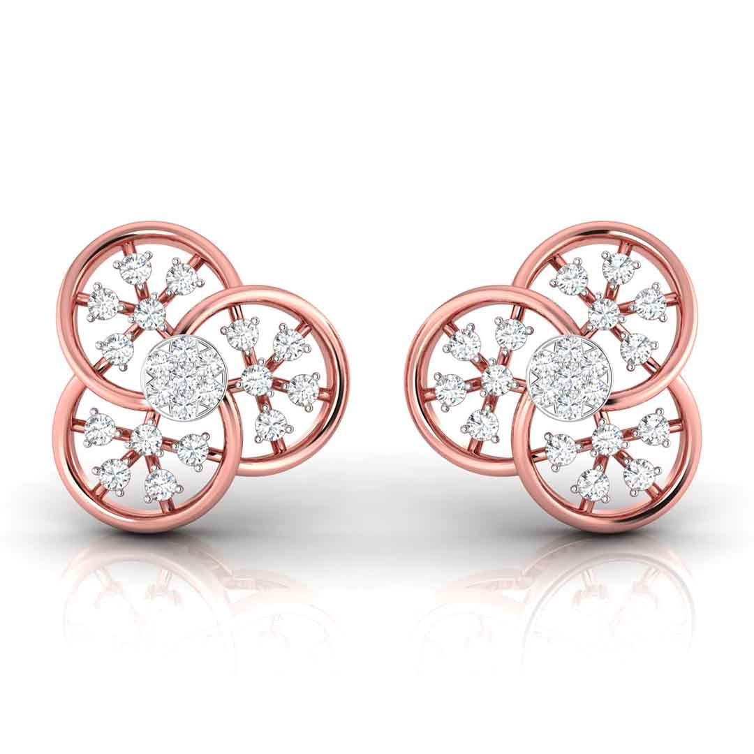 Zoya Diamond Stud Earrings