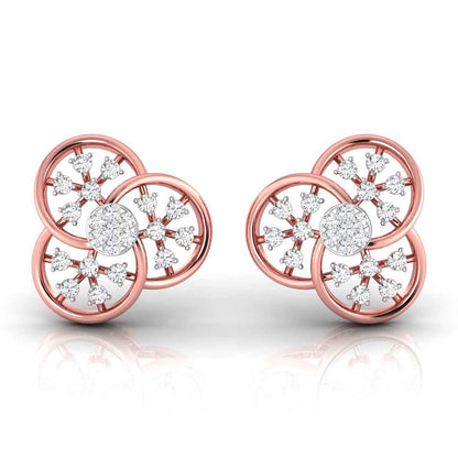 Zoya Diamond Stud Earrings
