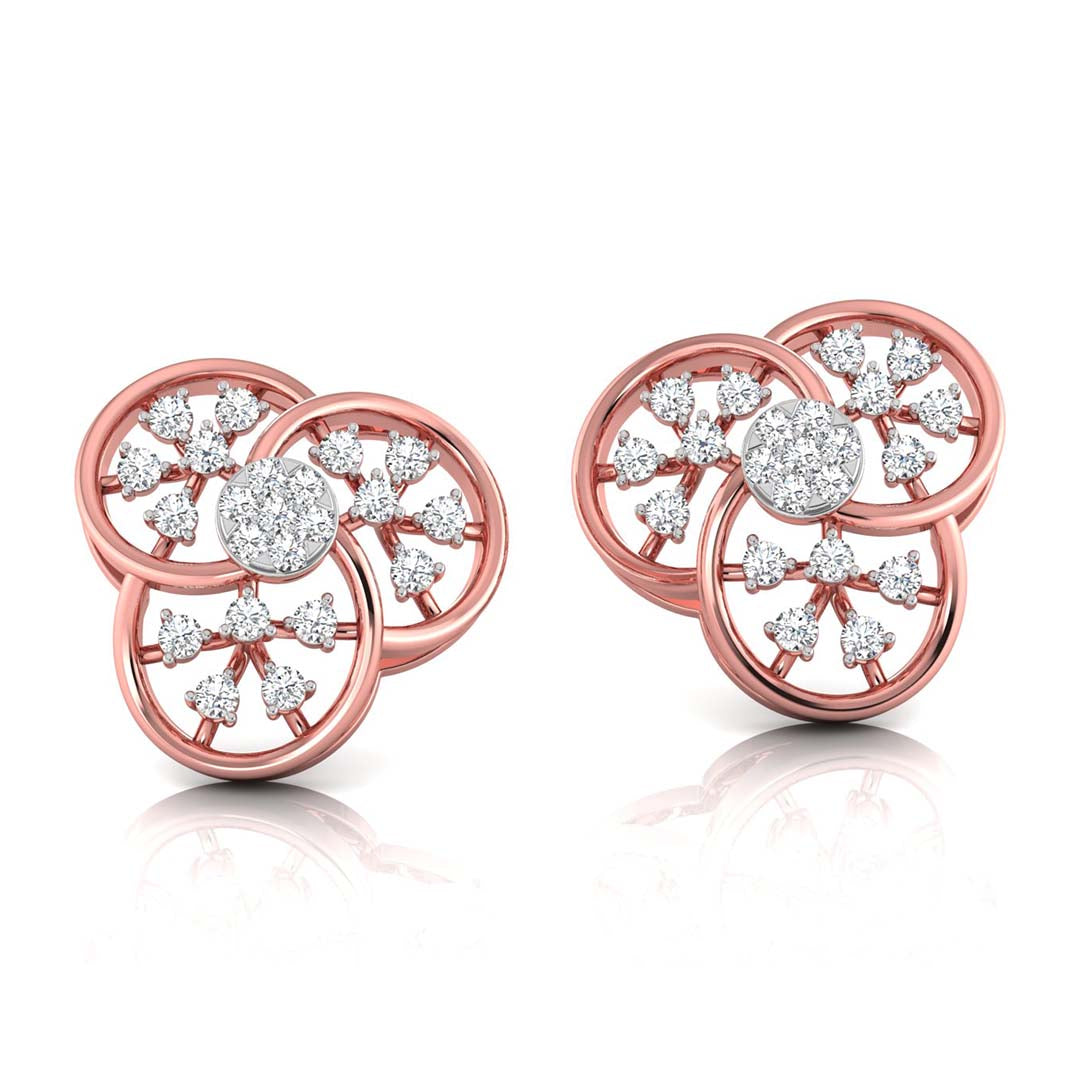Zoya Diamond Stud Earrings