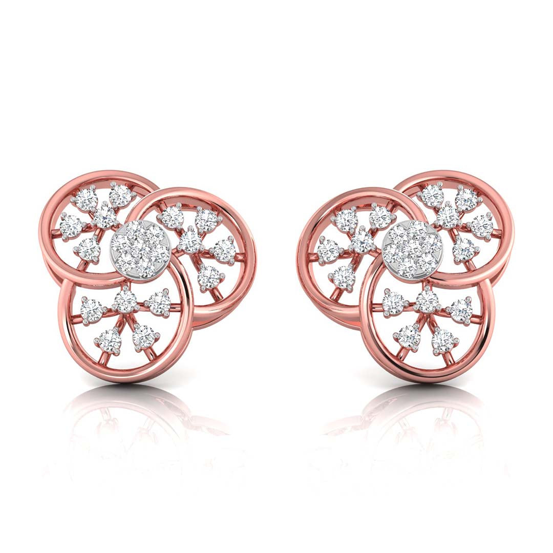 Zoya Diamond Stud Earrings