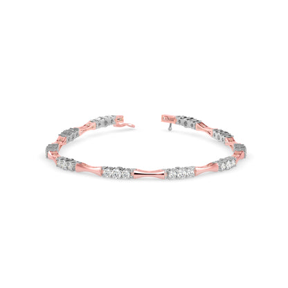 Serenity Diamond Tennis Bracelet