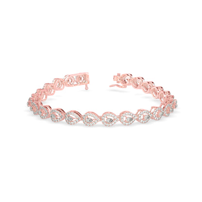 classic-halo-pear-diamond-tennis-bracelet
