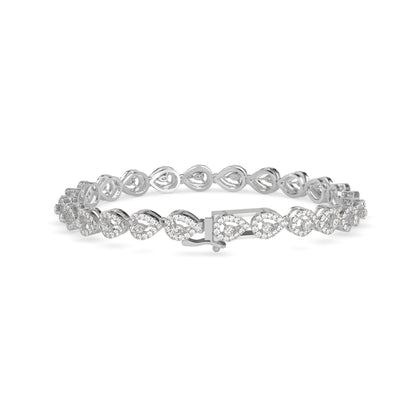 classic-halo-pear-diamond-tennis-bracelet