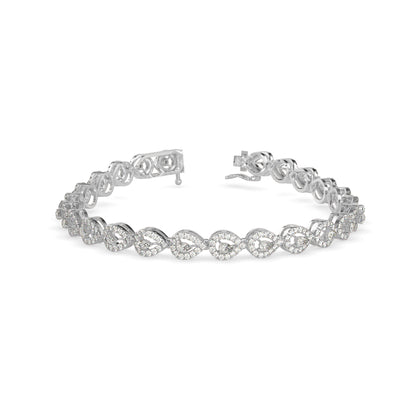 classic-halo-pear-diamond-tennis-bracelet
