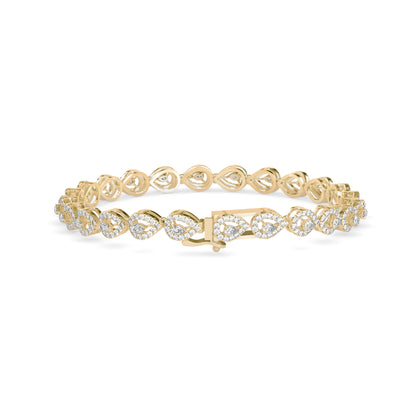 classic-halo-pear-diamond-tennis-bracelet