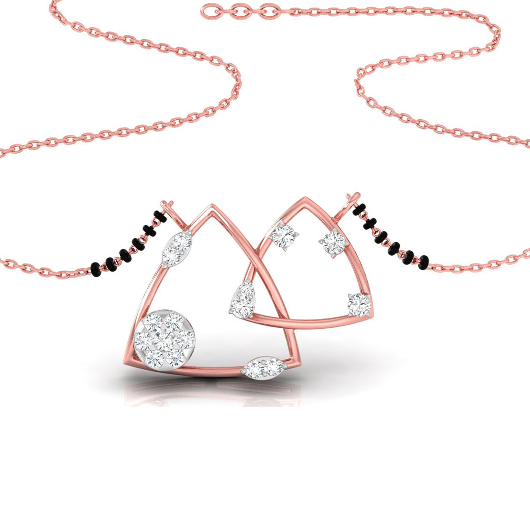 Vritika Diamond Mangalsutra