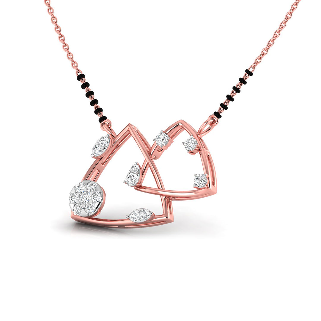 Vritika Diamond Mangalsutra