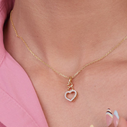 Majesty Heart Diamond Pendant