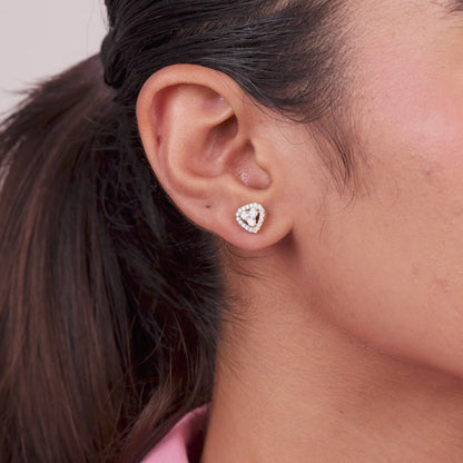Lumi Diamond Stud Earrings
