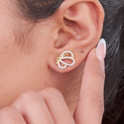 Nyra Diamond Stud Earrings