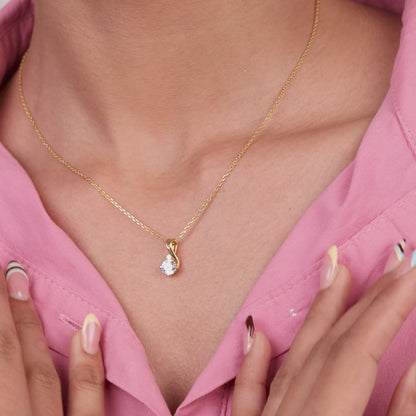 Reverie Diamond Solitaire Pendant