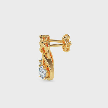 Carol Diamond Stud Earrings