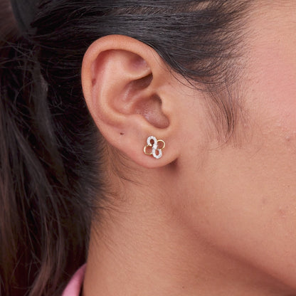 Avira Diamond Stud Earrings