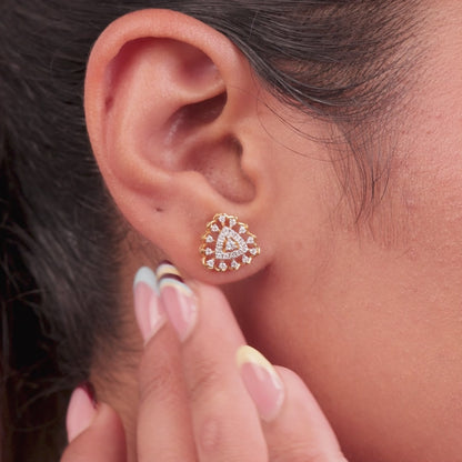 Jovia Diamond Stud Earrings