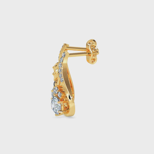 Lavika Diamond Stud Earrings