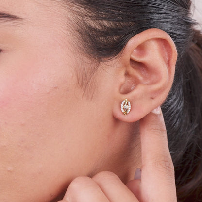 Alora Diamond Stud Earrings
